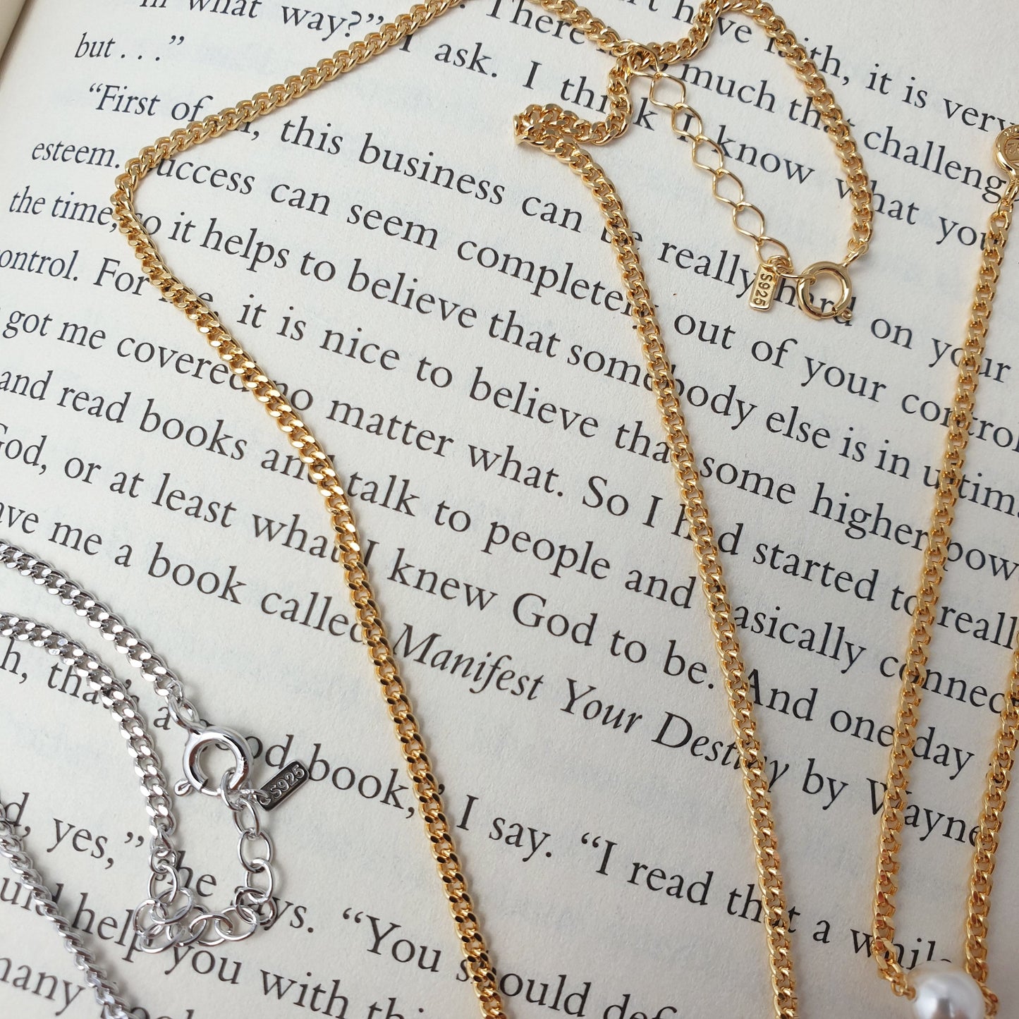 Freshwater Pearl Vine Chain Bracelet