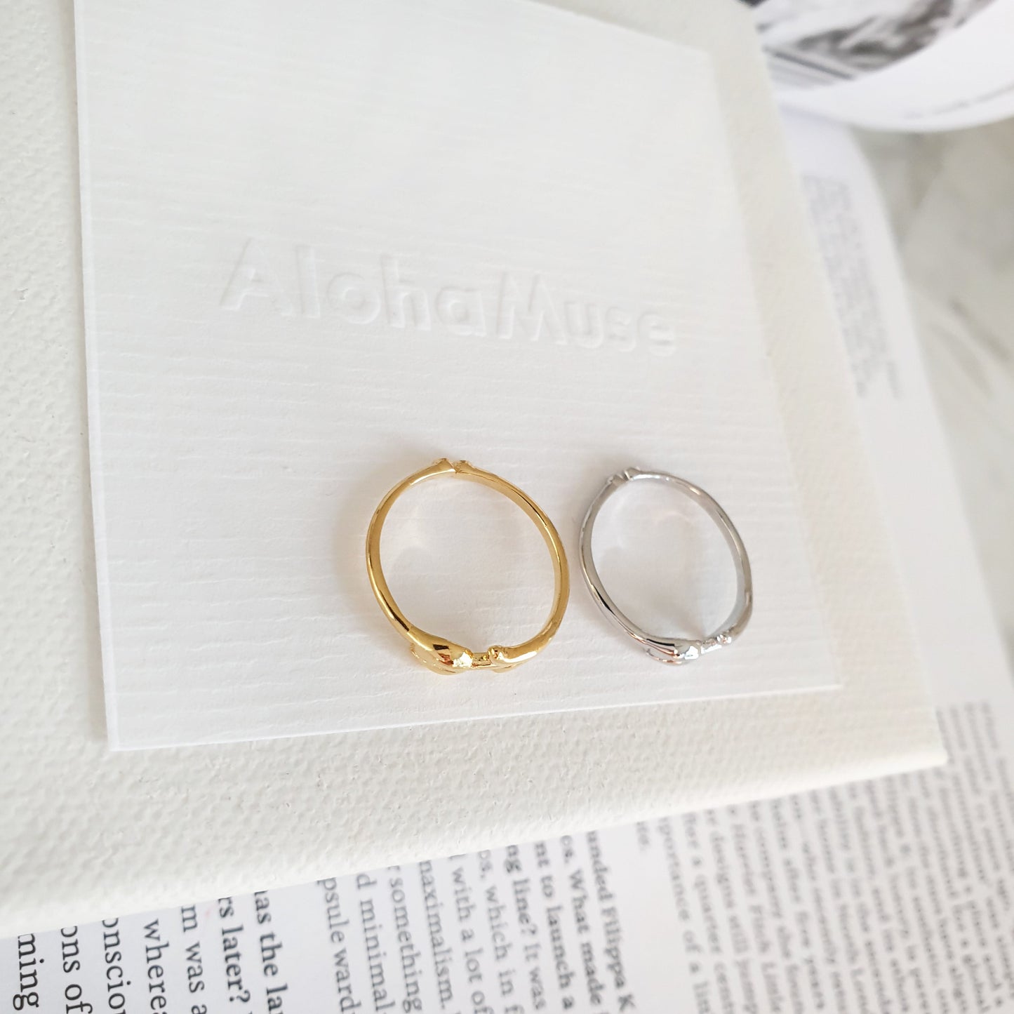 Flower Tulip Rose Adjustable Open Ring