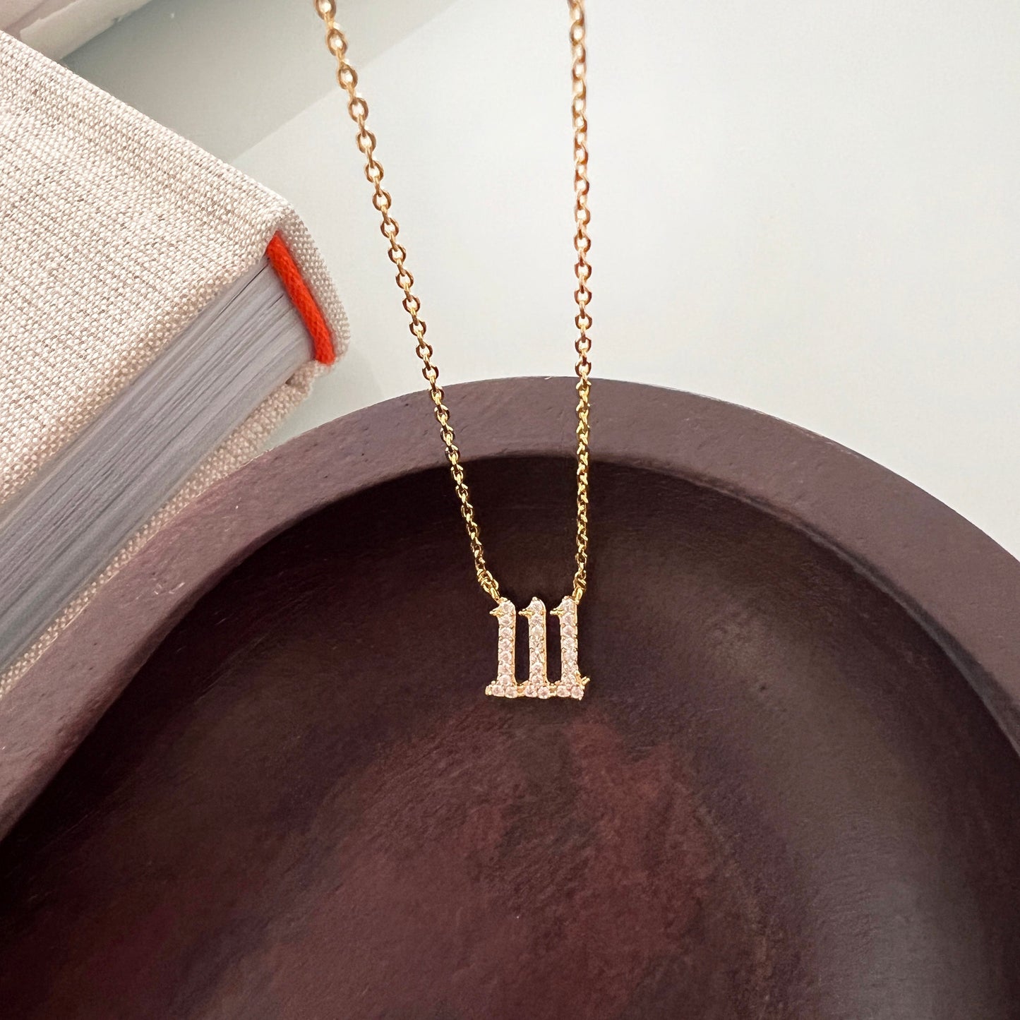 Angel Number Cubic Zirconia Necklace