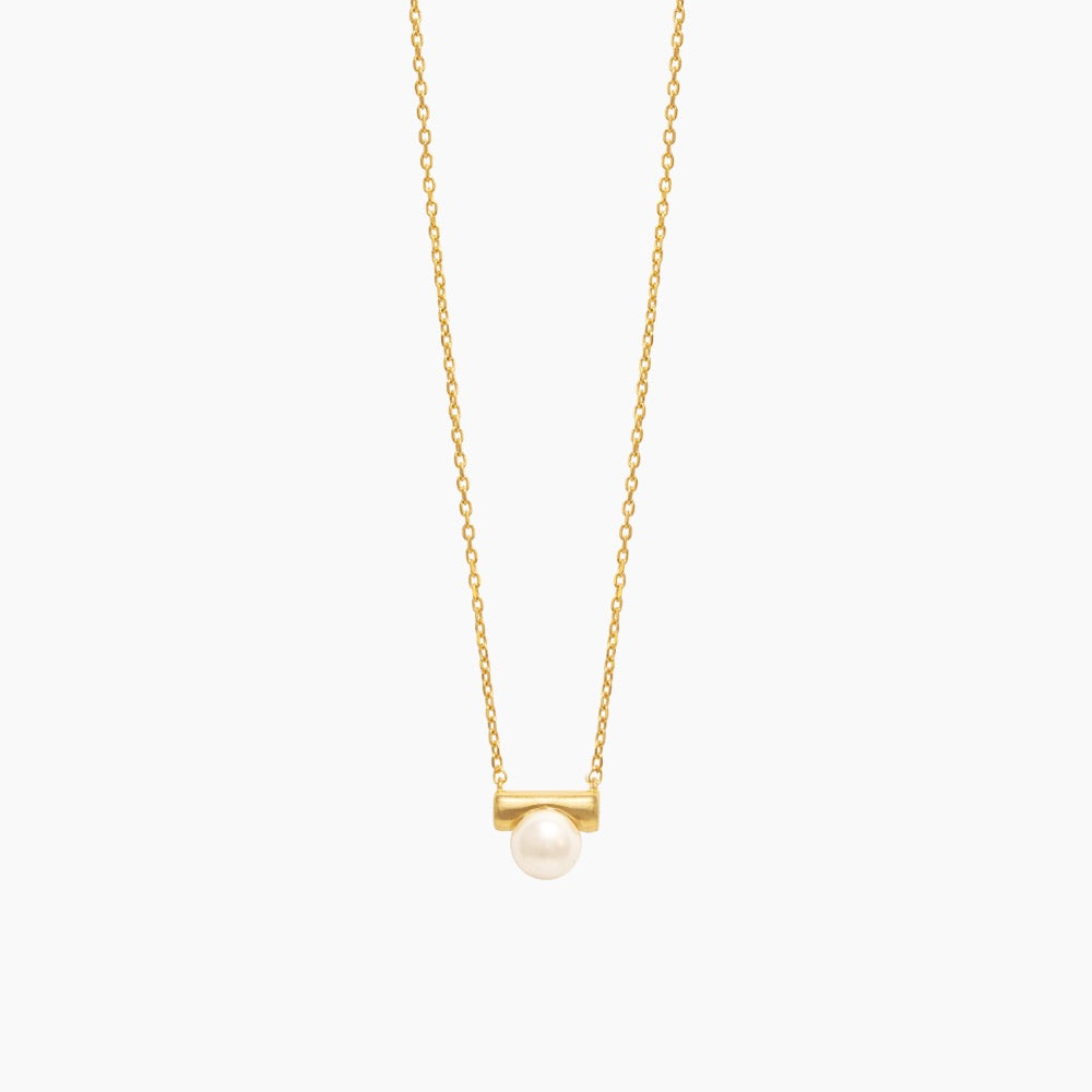 Freshwater Pearl Bar Necklace