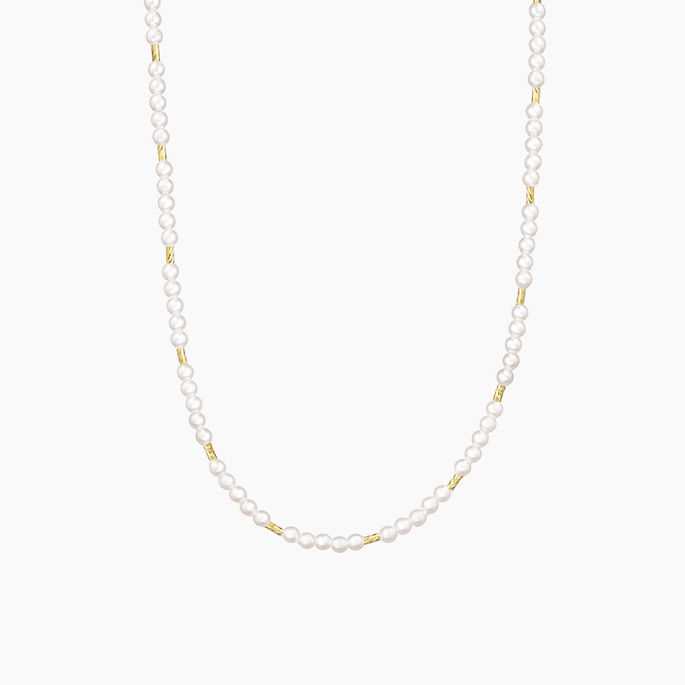 Freshwater Pearl Station Bar 925 Silver