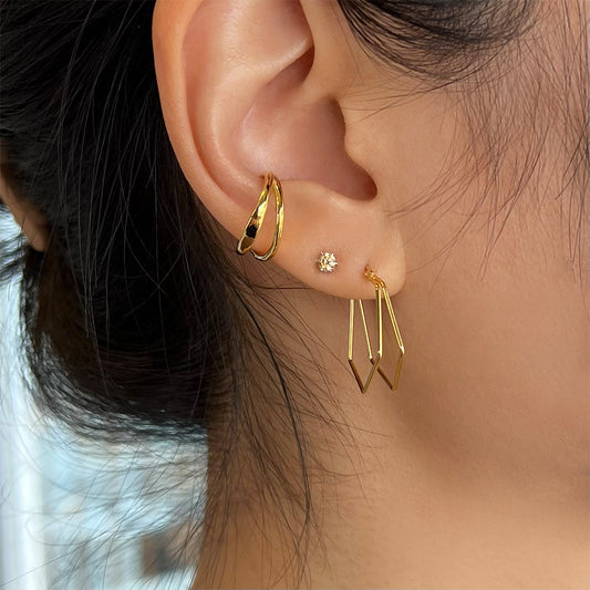 Cubic Zirconia 3mm 925 Silver Stud Earrings