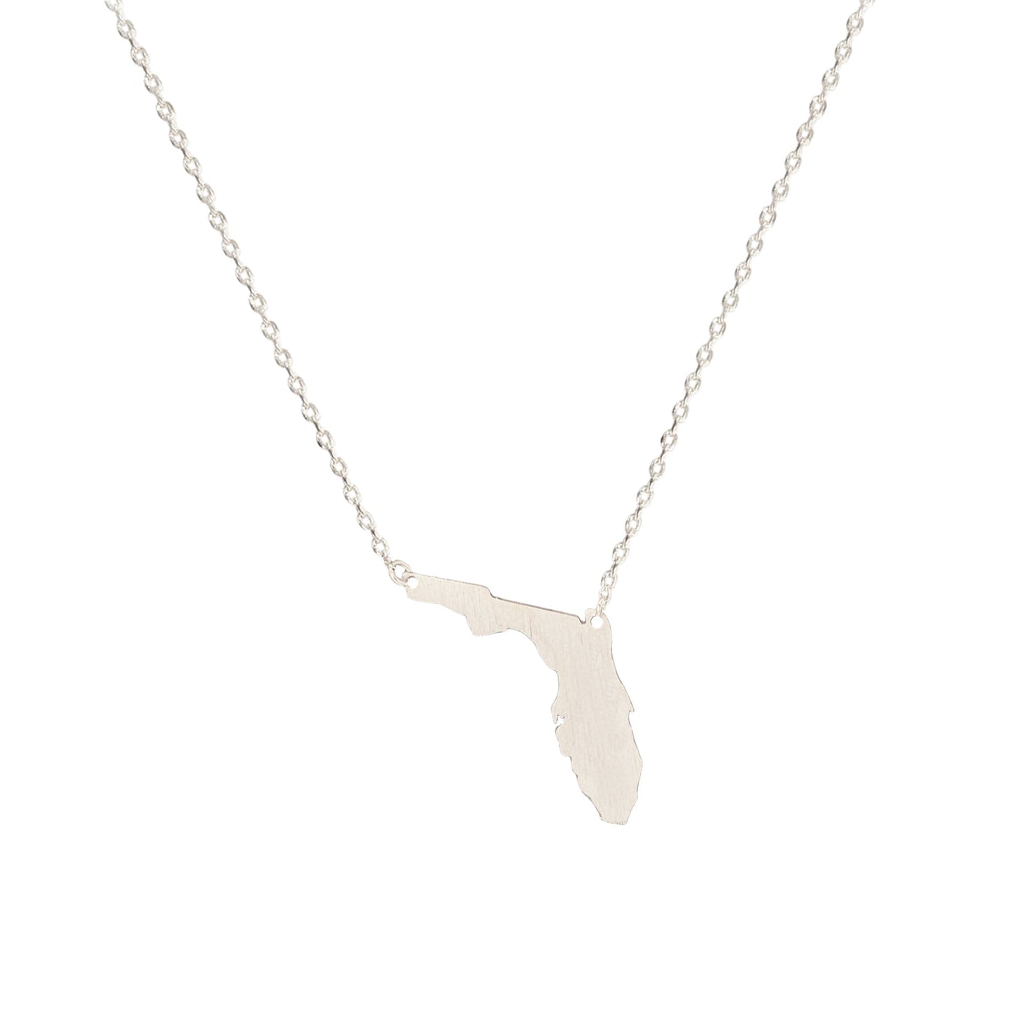 Florida State Map Necklace