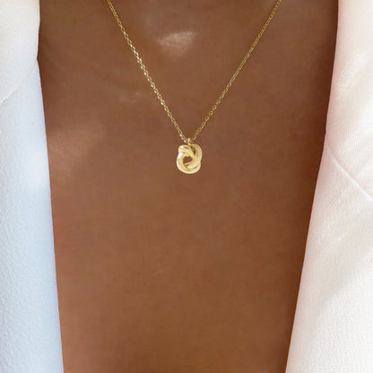 Love Knot Infinity Necklace