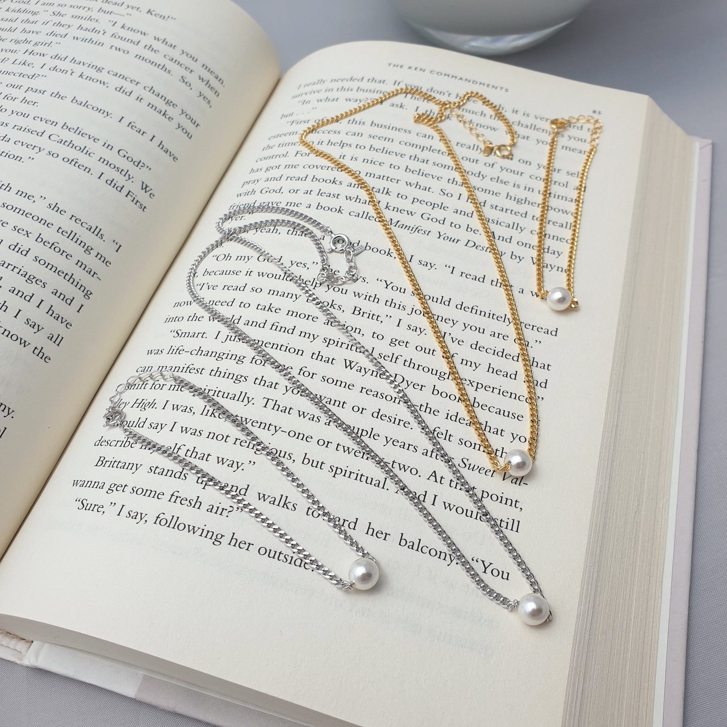 Freshwater Pearl Vine Chain Bracelet