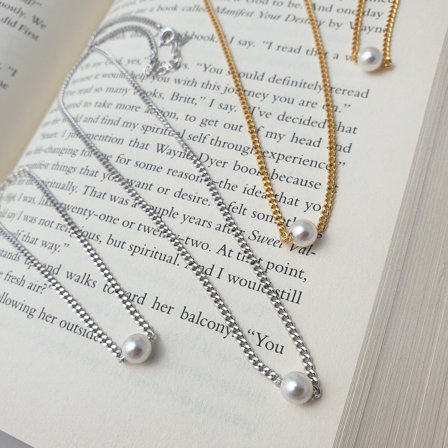 Freshwater Pearl Vine Chain Bracelet