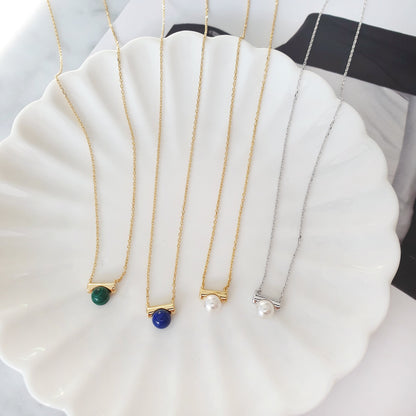 Freshwater Pearl Bar Necklace