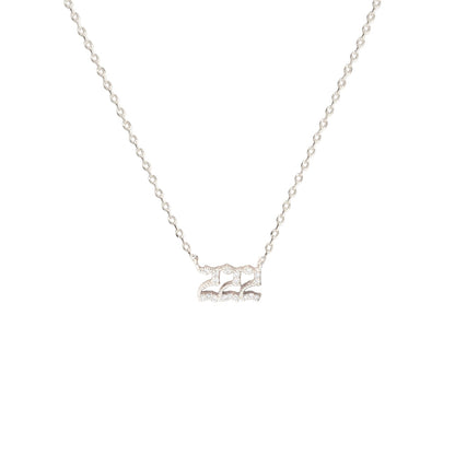 Angel Number Cubic Zirconia Necklace