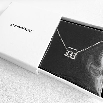Angel Number Cubic Zirconia Necklace