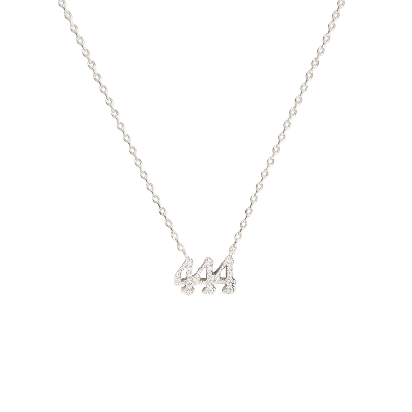 Angel Number Cubic Zirconia Necklace