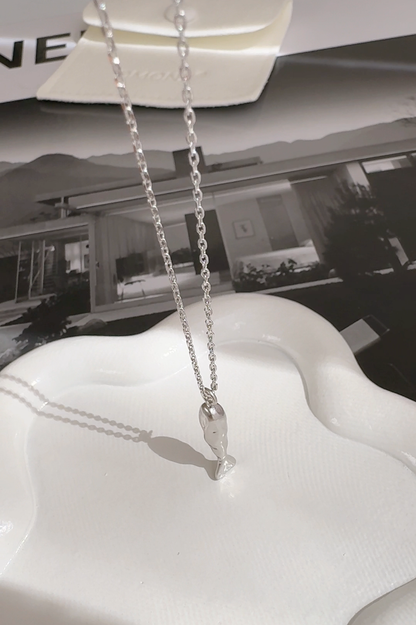 Fish Long Pendant Necklace