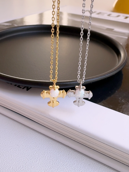 Retro Airplane Travel Lover Necklace