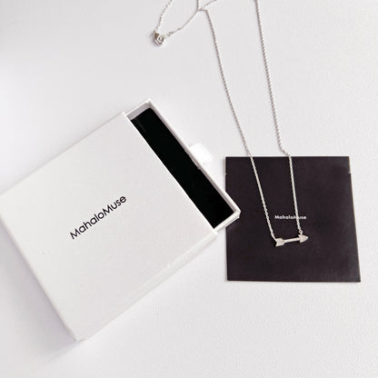 Arrow Cubic Zirconia Pendant Necklace