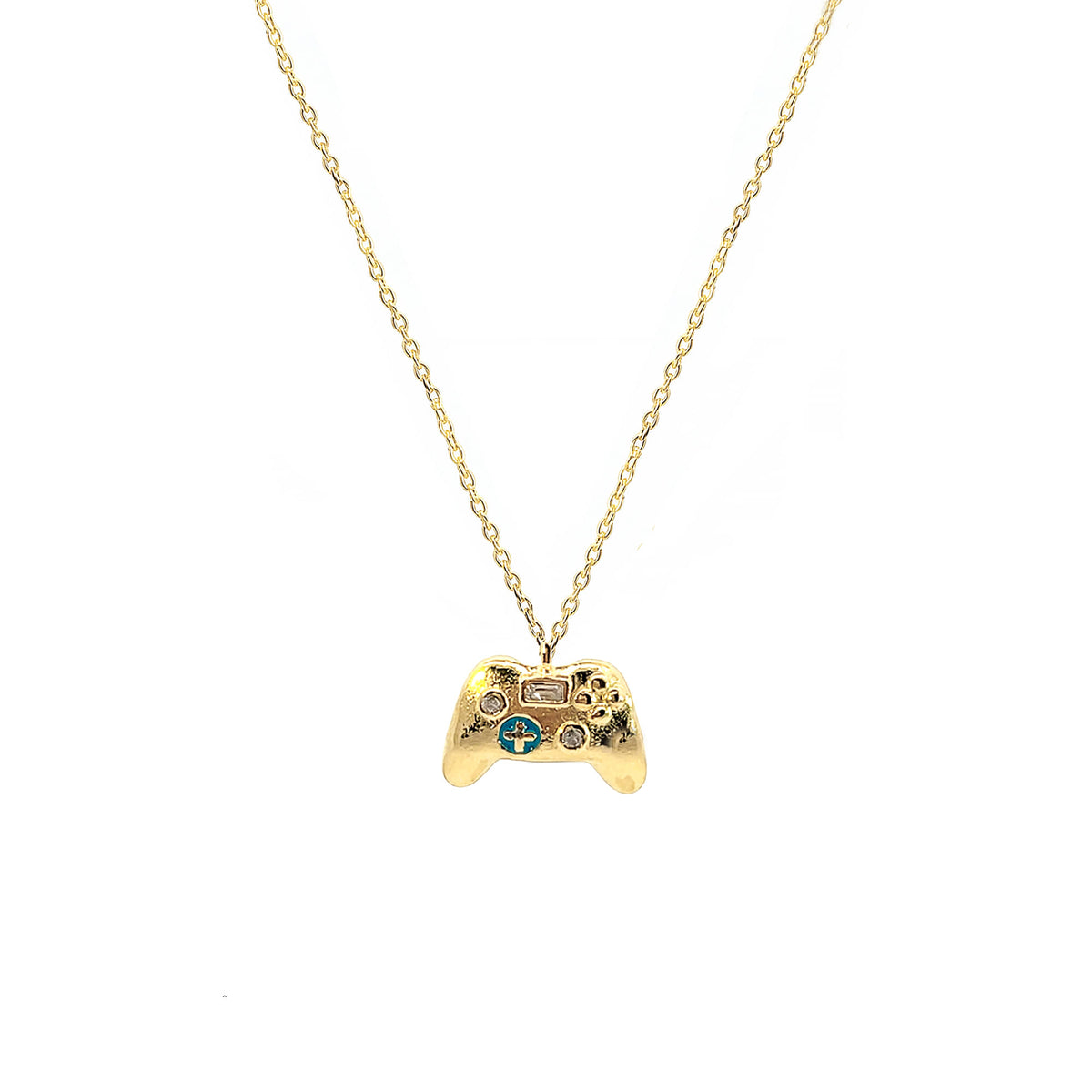 Game Play Controller stick Pendant Necklace