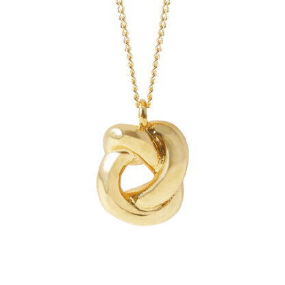 Love Knot Infinity Necklace