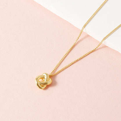 Love Knot Infinity Necklace
