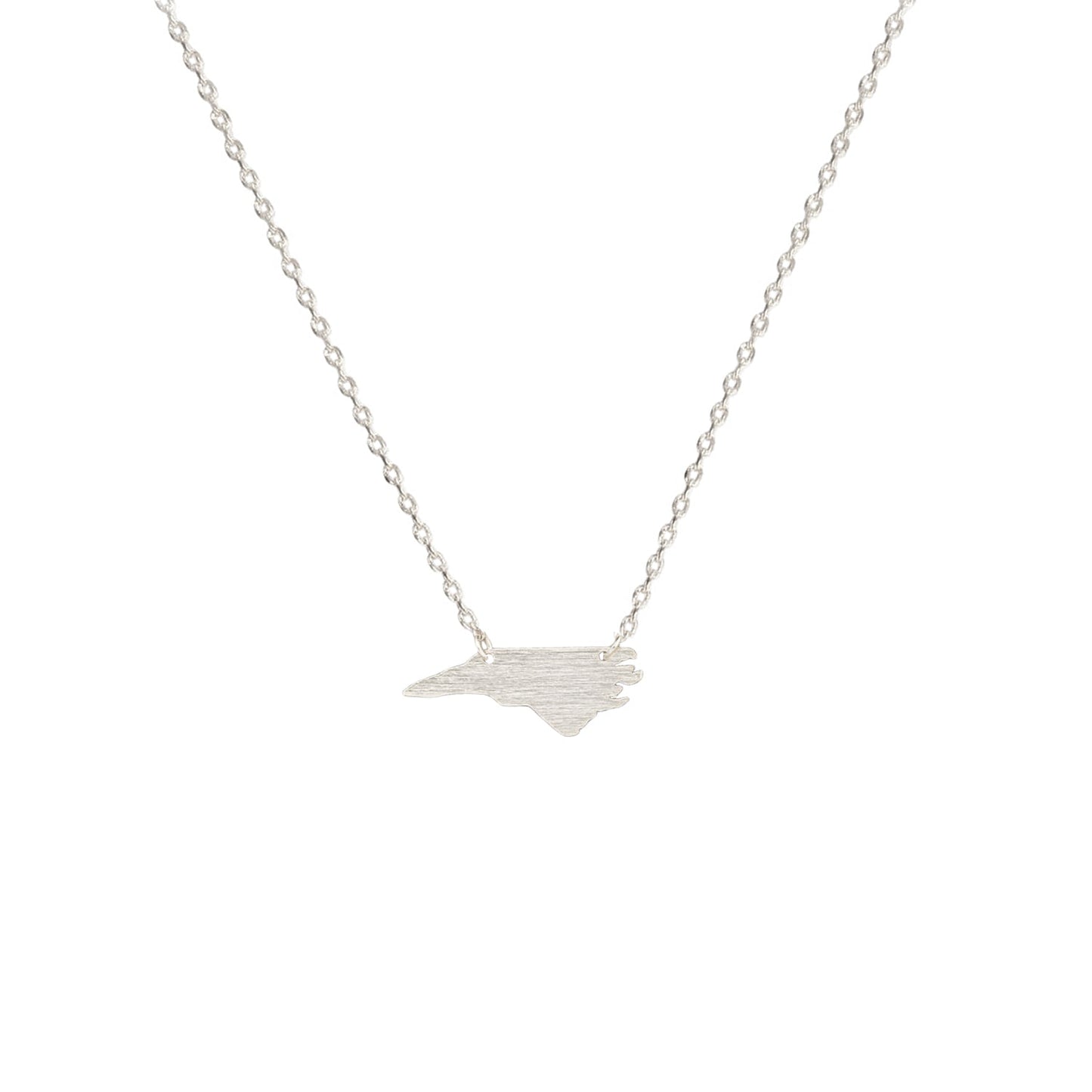 North Carolina State Map Necklace