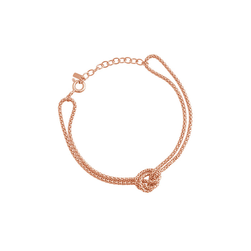 Cord 2 Chains Multi Style Bracelet