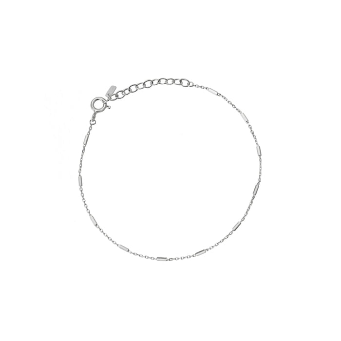 Bar Station 925 Silver Bracelet