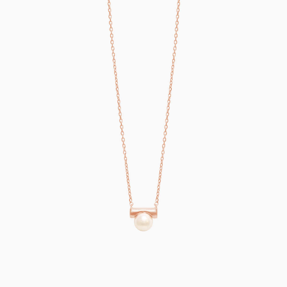 Freshwater Pearl Bar Necklace