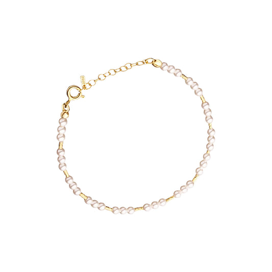 Freshwater Pearl Station 925 Bracelet
