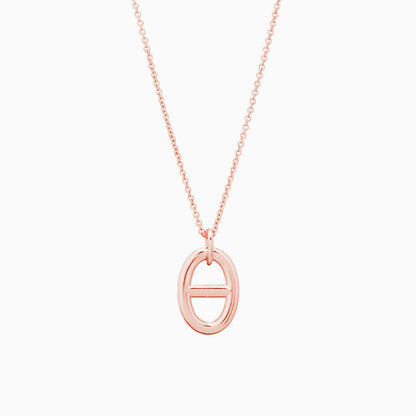 Pig Nose Pendant Long Chain Necklace