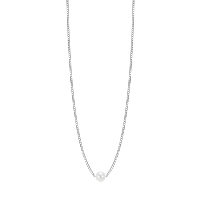 Freshwater Pearl Vine Chain Choker Necklace