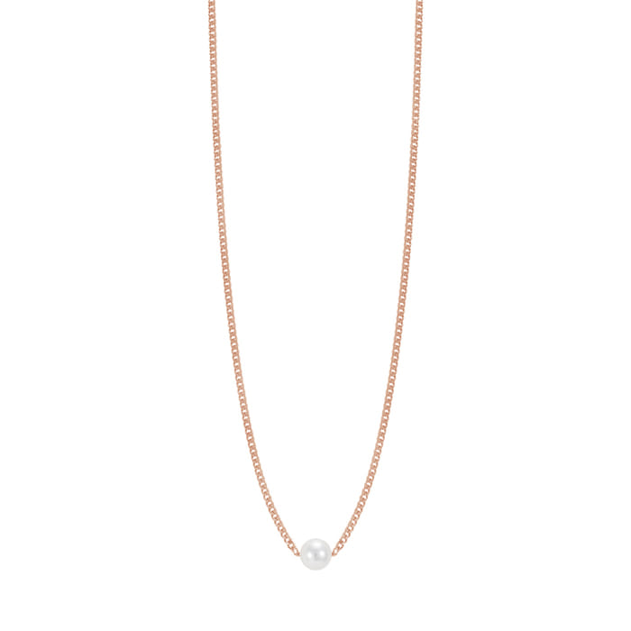Freshwater Pearl Vine Chain Choker Necklace