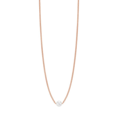Freshwater Pearl Vine Chain Choker Necklace