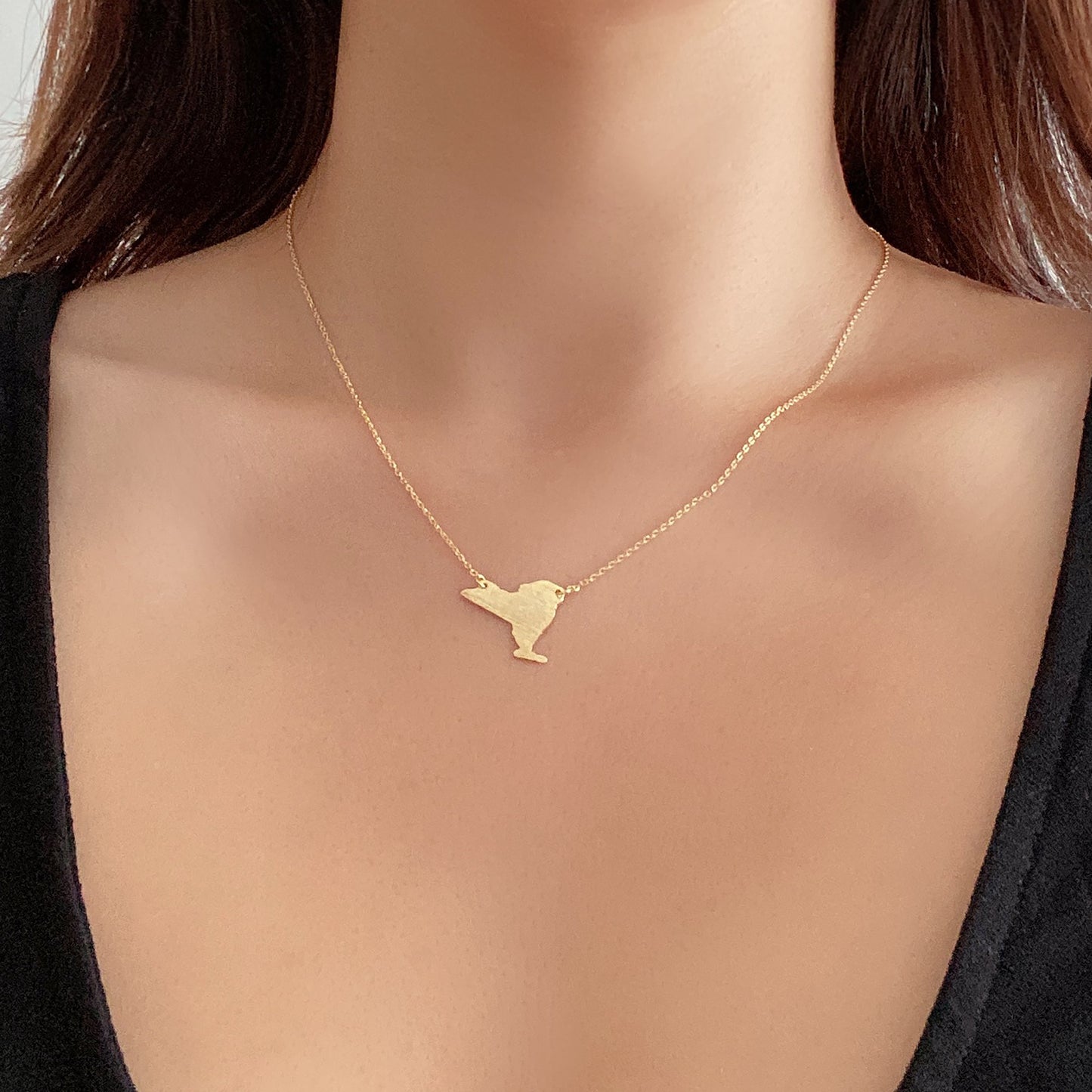 New York State Map Necklace