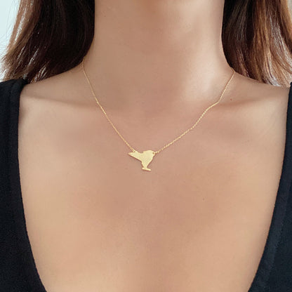 New York State Map Necklace