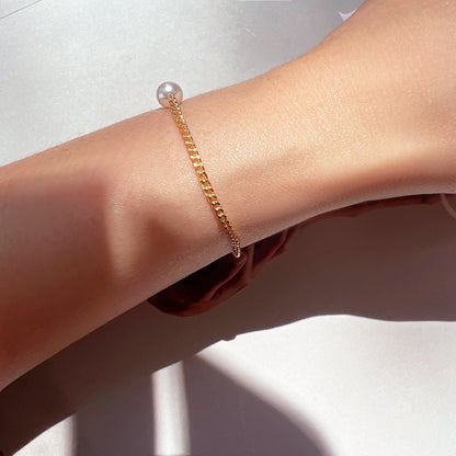 Freshwater Pearl Vine Chain Bracelet