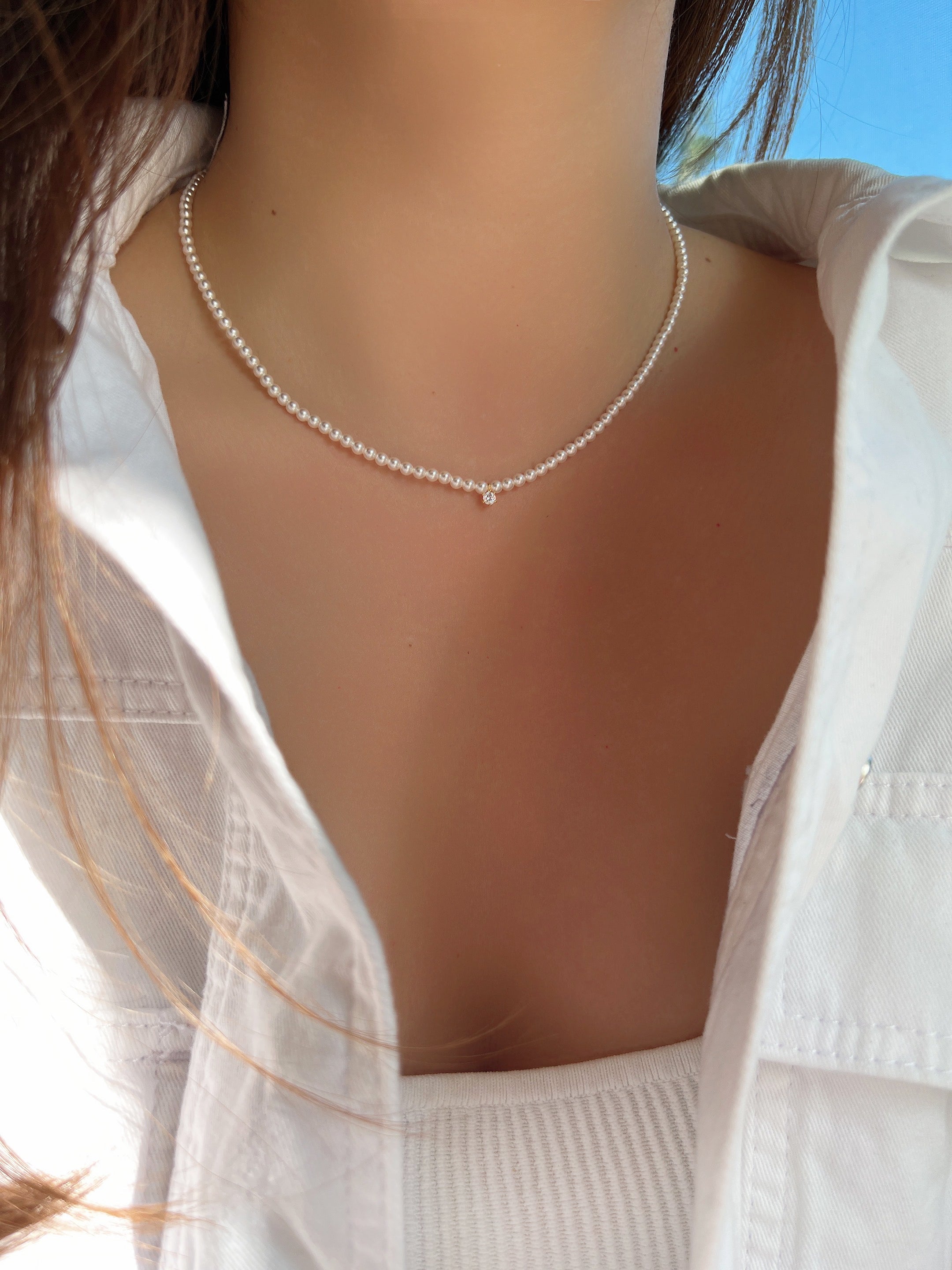 Freshwater Pearl 925 Silver CZ