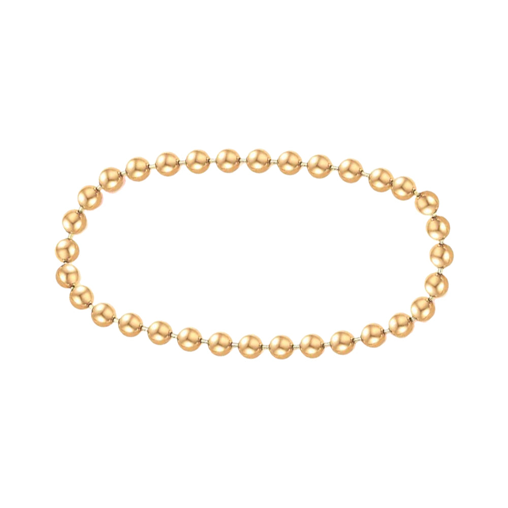Gold Filled 1.5mm Ball Beaded Flexible Soft Ring