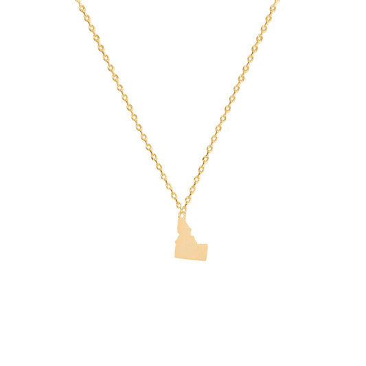 Idaho State Map Necklace