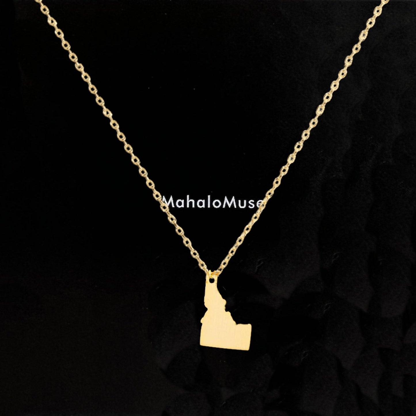 Idaho State Map Necklace