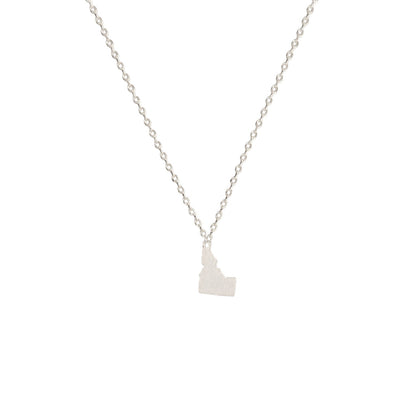 Idaho State Map Necklace