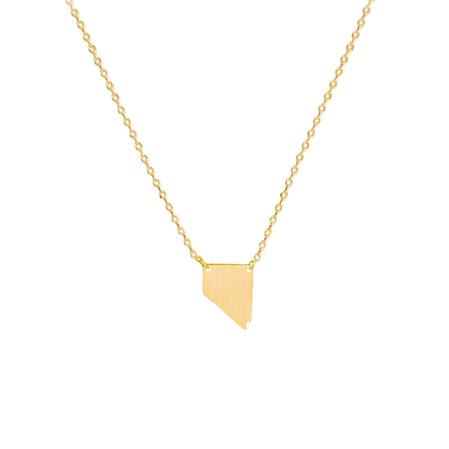 Nevada State Map Necklace