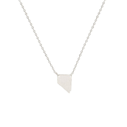 Nevada State Map Necklace