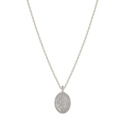 Medallion Pray For Us St Patrick Necklace